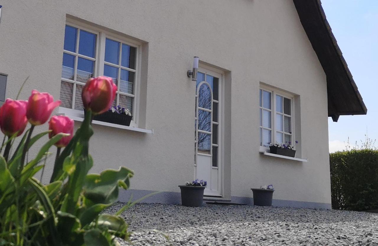 Boddenhus Auf Ruegen - Ferienwohnungen Und Pension Rappin Esterno foto