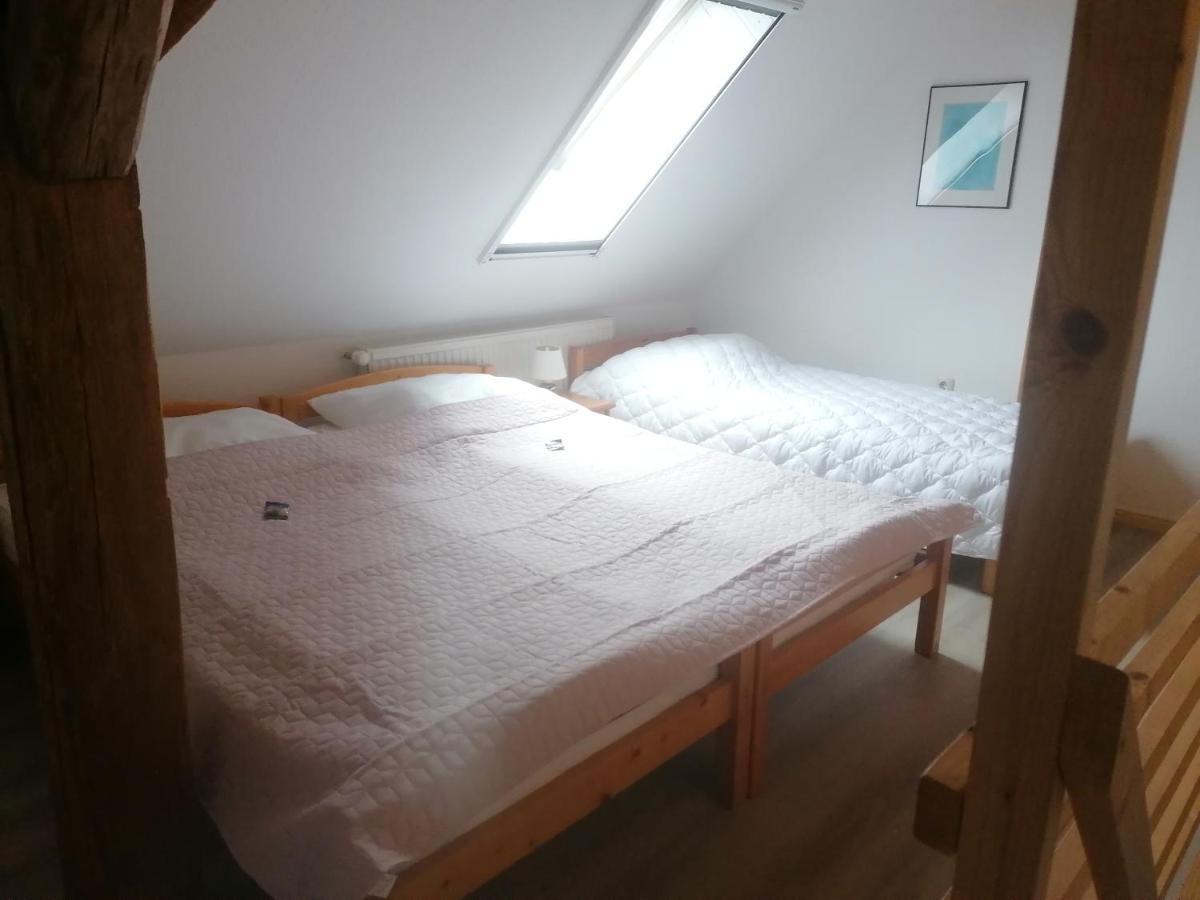 Boddenhus Auf Ruegen - Ferienwohnungen Und Pension Rappin Esterno foto